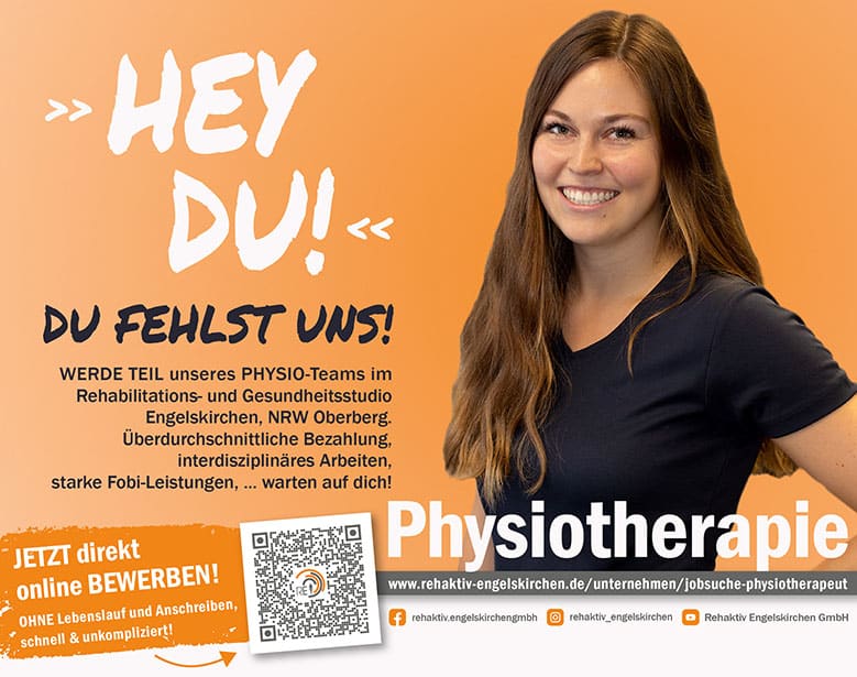 Stellenanzeige Physiotherapeut/in